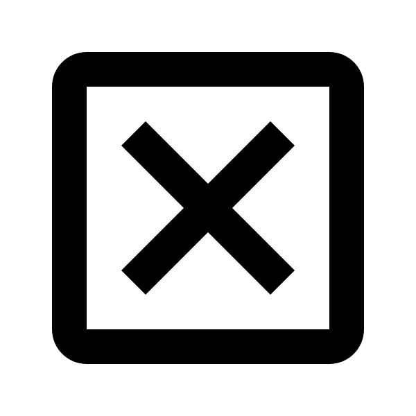 Close Box Outline