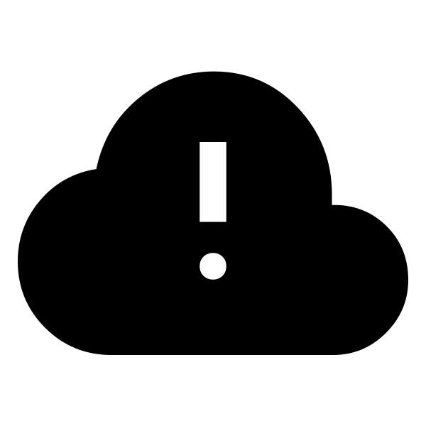 Cloud Alert Fill