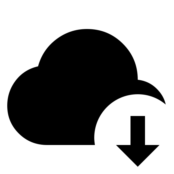 Cloud Arrow Down