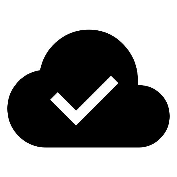 Cloud Done Fill