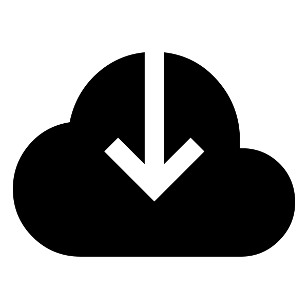 Cloud Download Fill