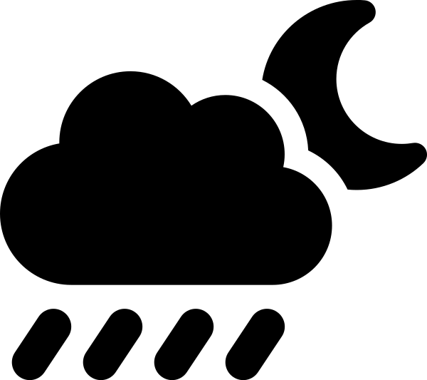 Cloud Moon Rain