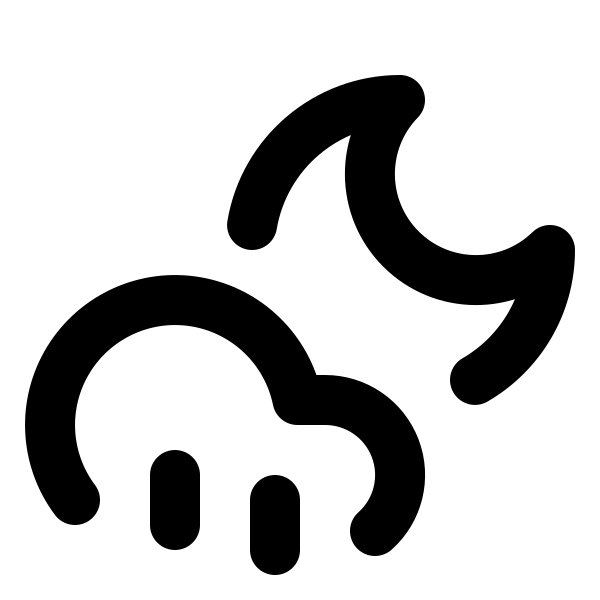 Cloud Moon Rain