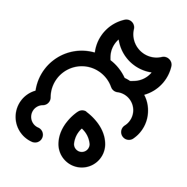 Cloud Moon Tear