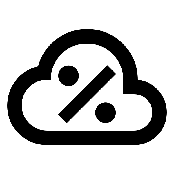 Cloud Percent Outline