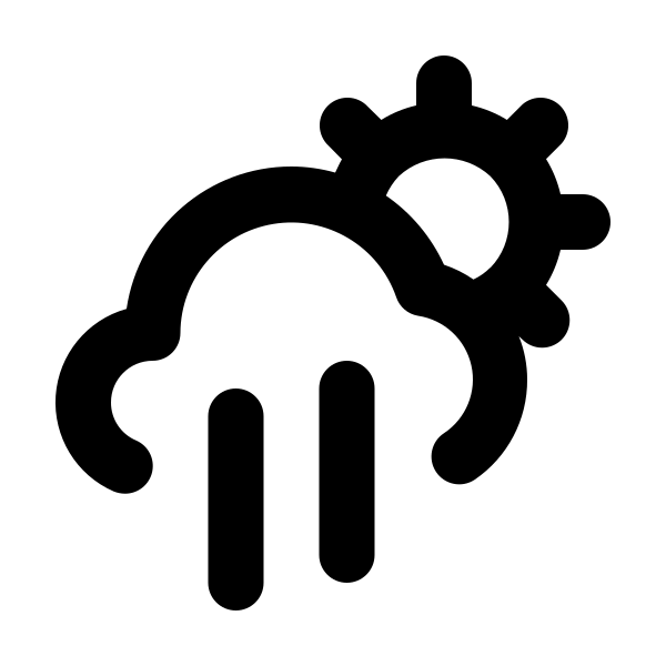 Cloud Rain Sun