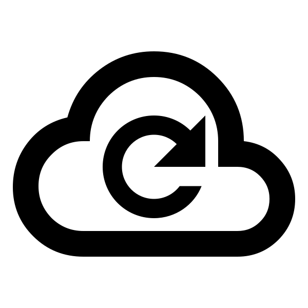 Cloud Refresh Variant Outline