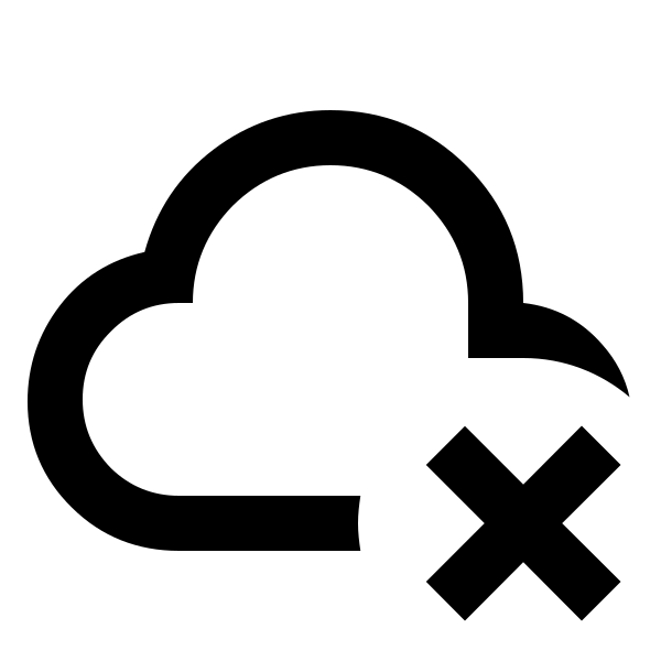 Cloud Remove Outline