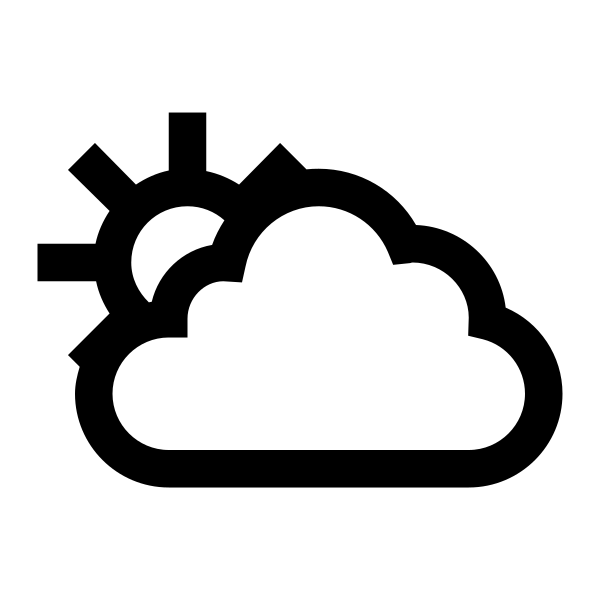 Cloud Sun Solid