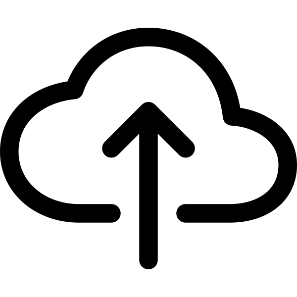 Cloud Upload Outline