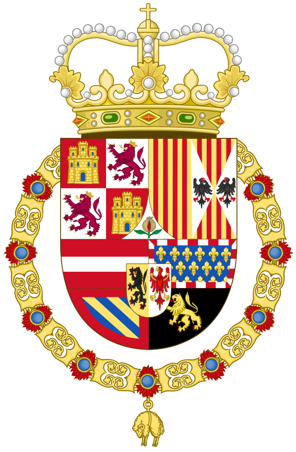 Coat Of Arms Of Charles II Of Spain (1668 1700)