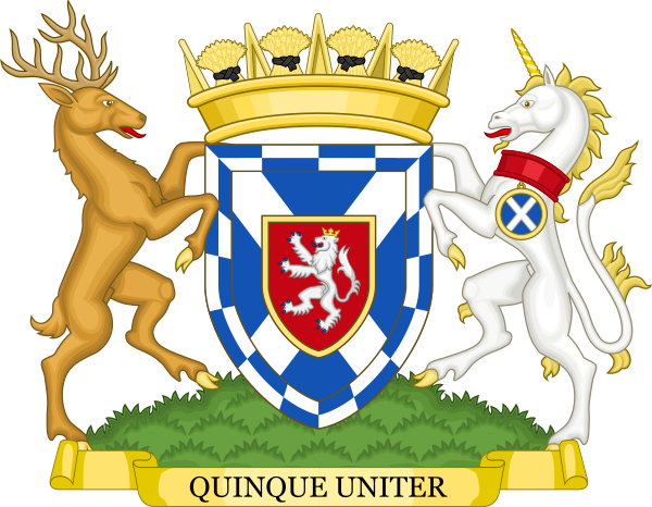Coat Of Arms Of The Dumfries And Galloway Area Council 1996