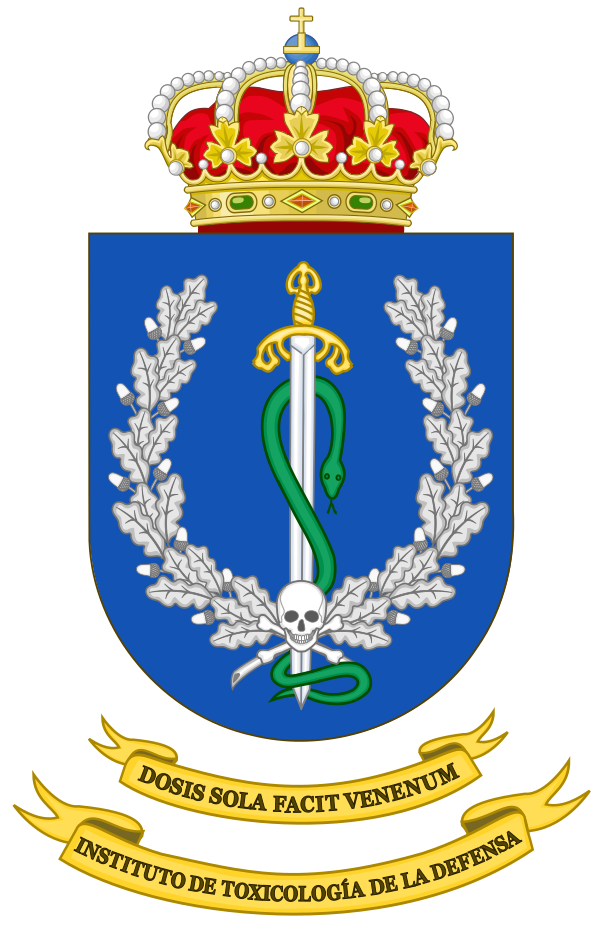 Coat Of Arms Of The Spanish Defence Institute Of Toxicology