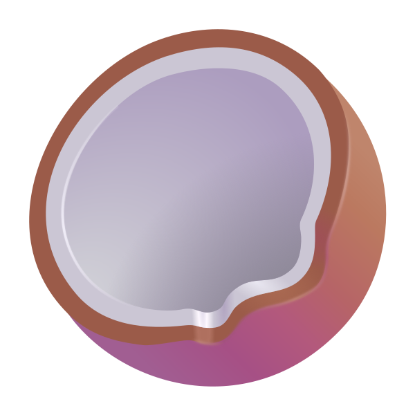 Coconut Color Vector