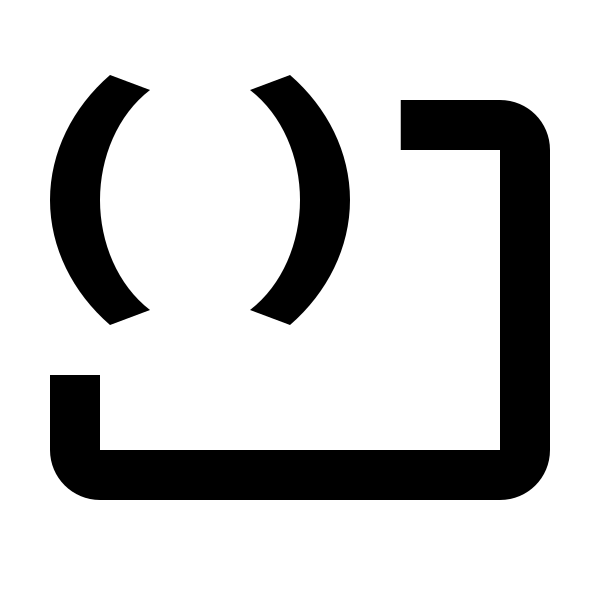 Code Block Parentheses