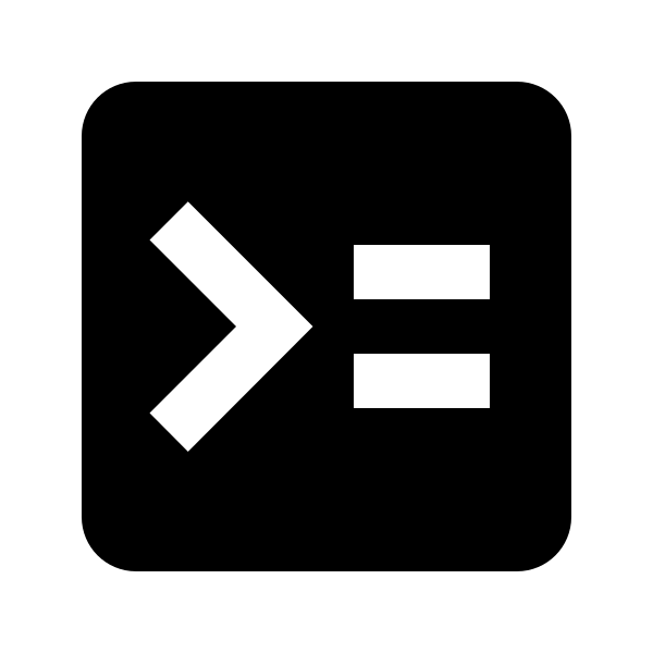 Code Greater Than Or Equal