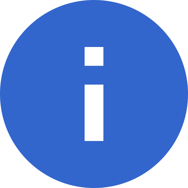 Codex Icon InfoFilled Blue Vector