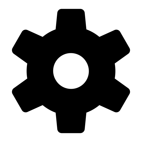 Cog 6 Tooth Vector