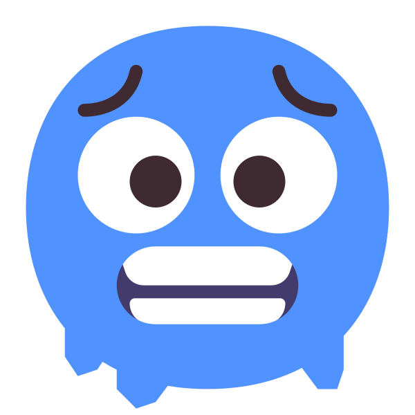 Cold Face Flat Vector