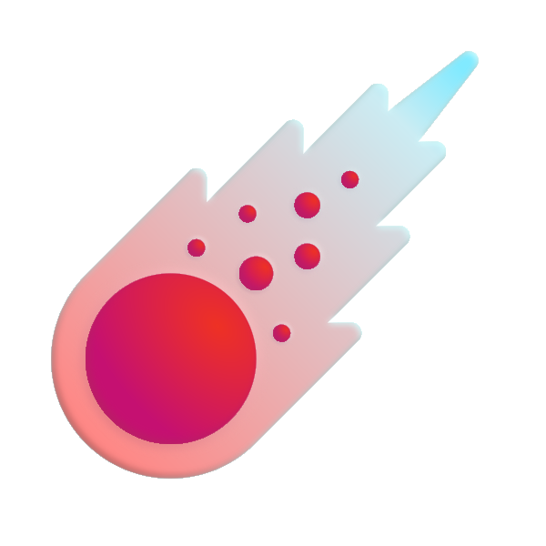 Comet Color Vector