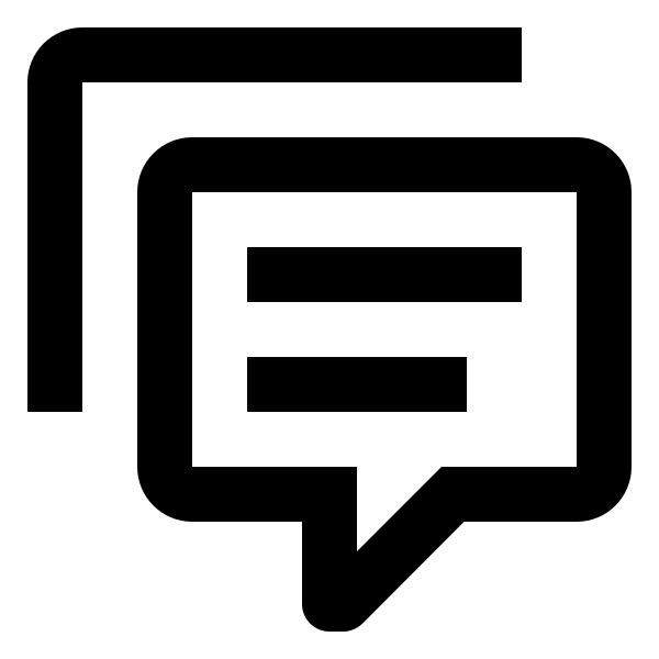 Comment Text Multiple Outline