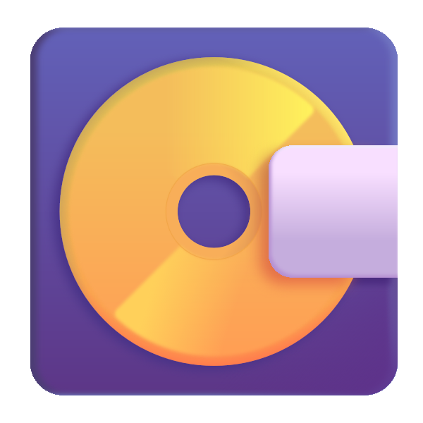 Computer Disk Color Vector