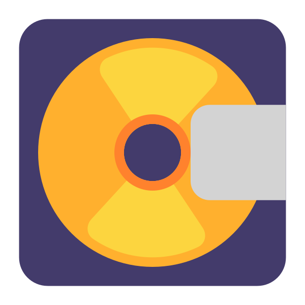 Computer Disk Flat