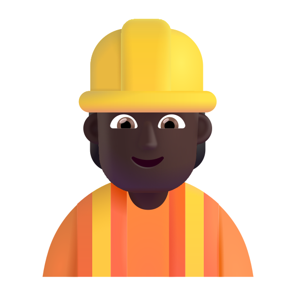 Construction Worker Color Dark