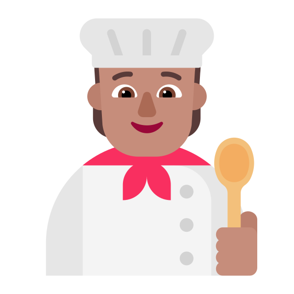 Cook Flat Medium Vector