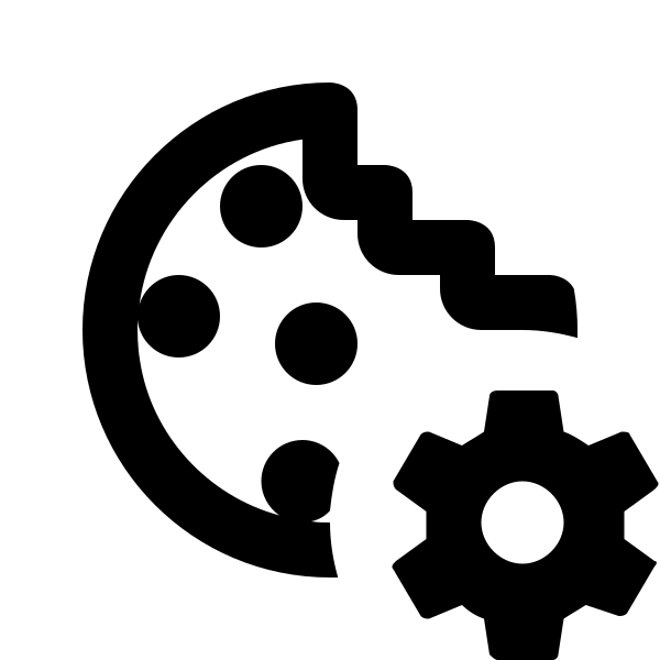 Cookie Cog Outline