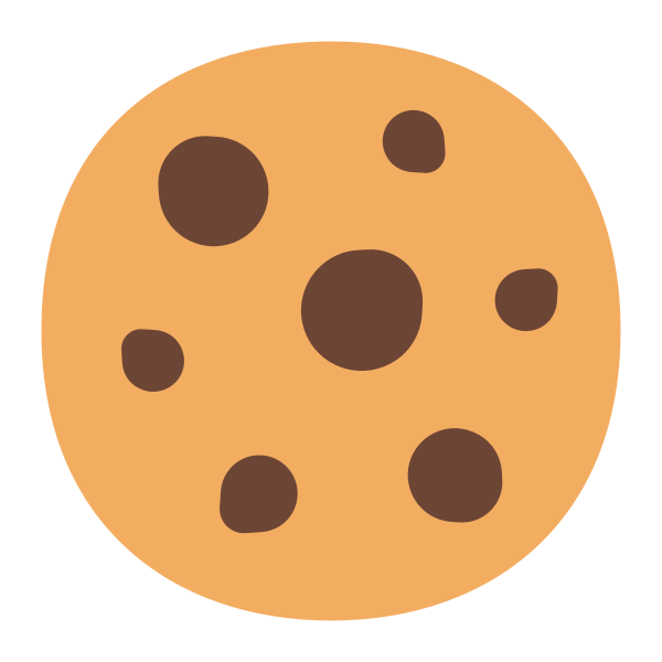 Cookie Flat Vector