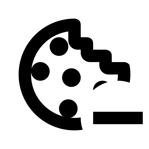 Cookie Minus Outline