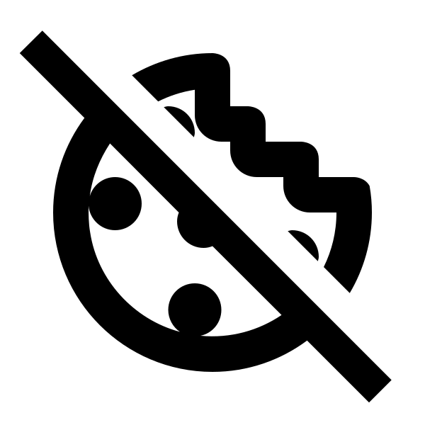 Cookie Off Outline