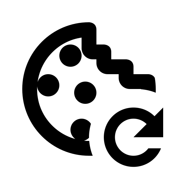 Cookie Refresh Outline
