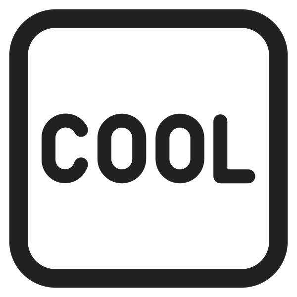 Cool Button High Contrast