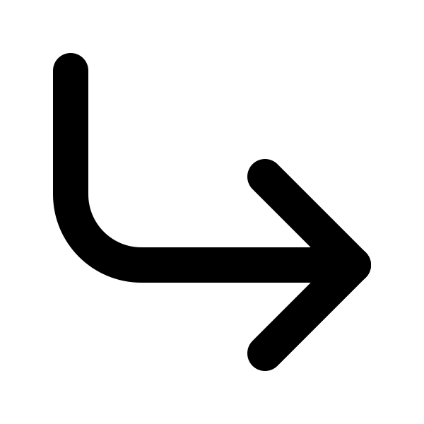 Corner Down Right