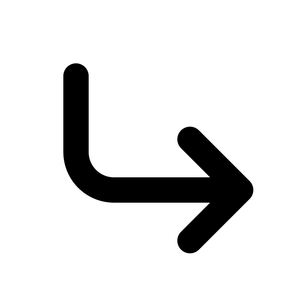 Corner Down Right