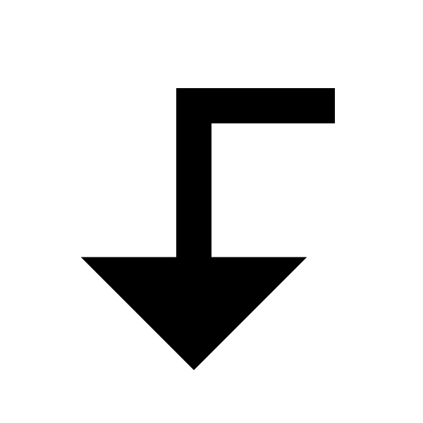 Corner Left Down Fill