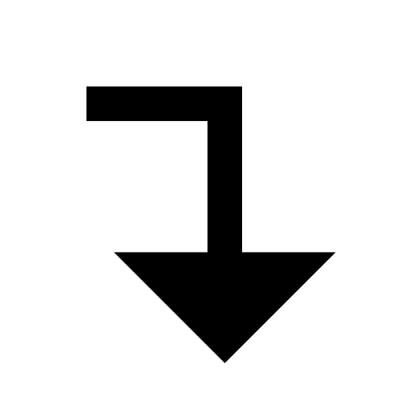 Corner Right Down Fill