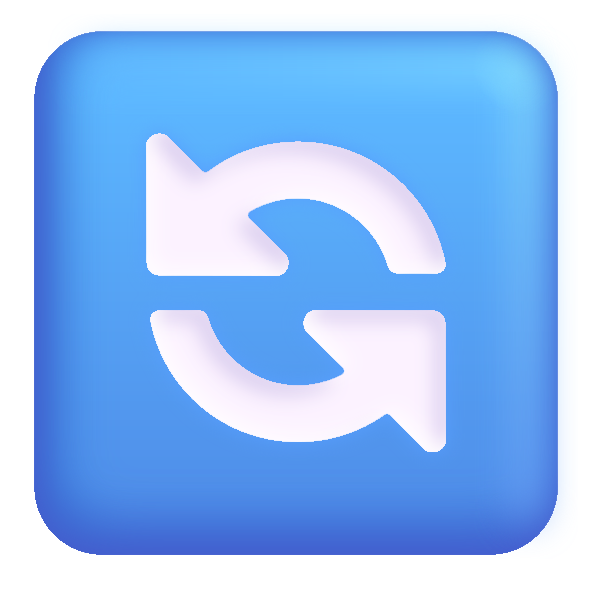 Counterclockwise Arrows Button Color