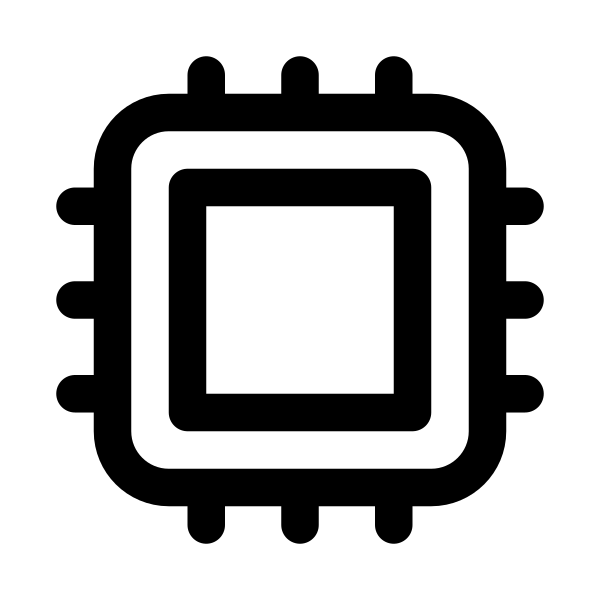 Cpu Chip Vector