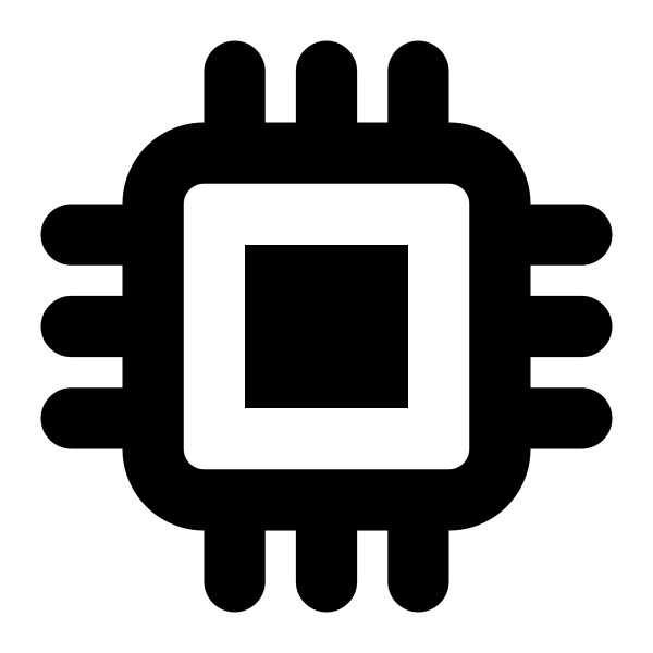 Cpu Chip Vector
