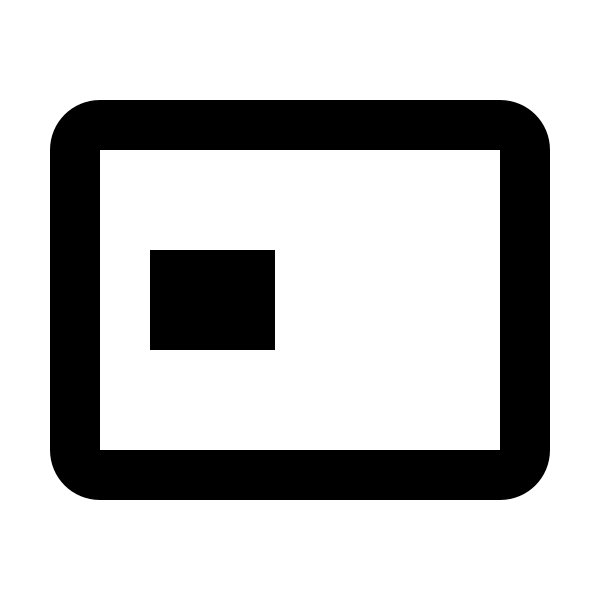 Credit Card Chip Outline