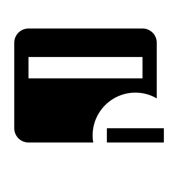 Credit Card Minus