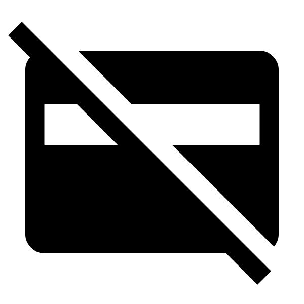 Credit Card Off Fill