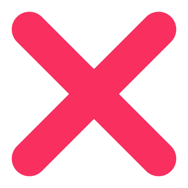 Cross Mark Flat