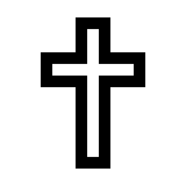 Cross Solid Vector
