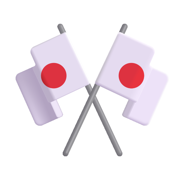 Crossed Flags Color