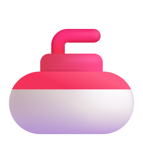 Curling Stone Color Vector