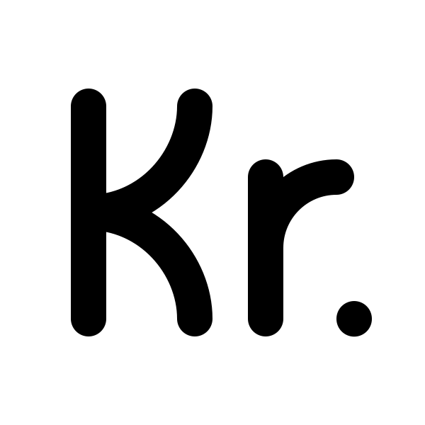 Currency Krone Danish